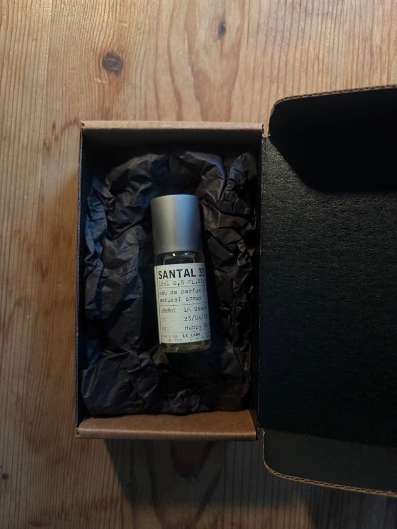 SANTAL 33 オードパルファム 15ml 箱入り