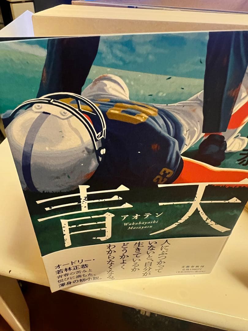 【直筆】サイン本 青天 オードリー 若林正恭 文藝春秋 小説