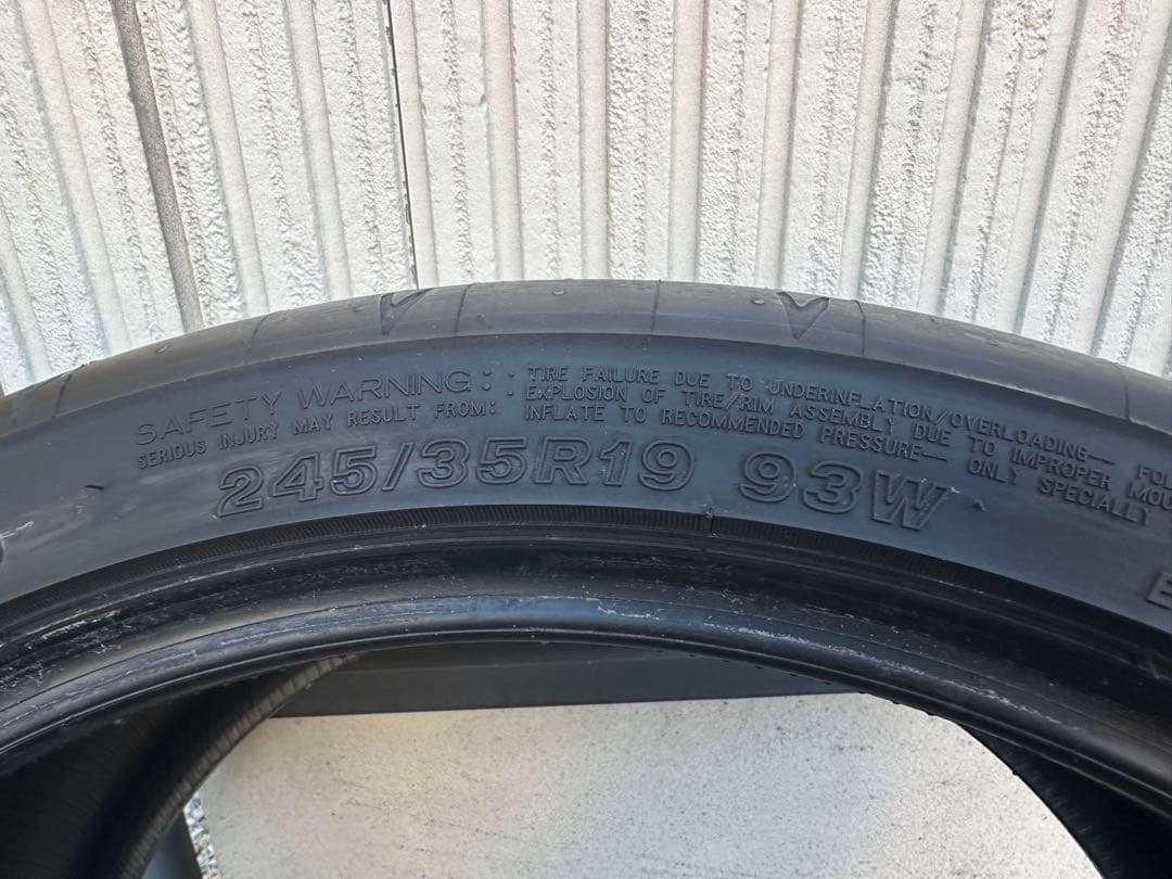 RE-71RS 245/35R19 1本