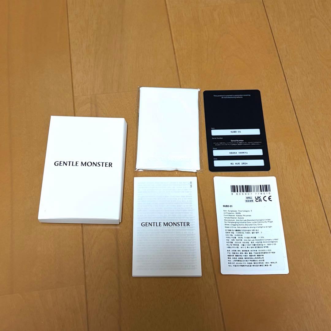 Gentle Monster サングラス　Nubo01