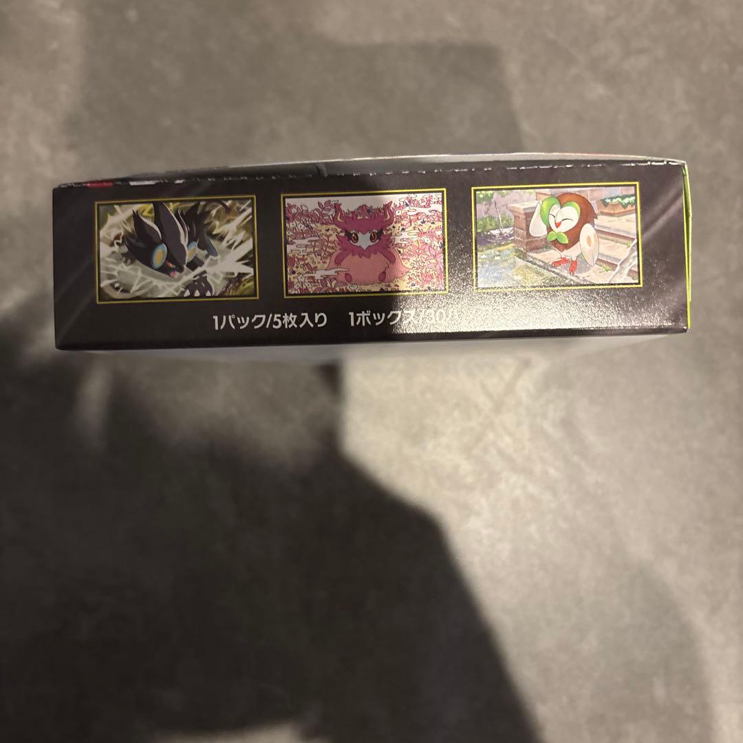 ポケモンカードゲーム ムニキスゼロ　1BOX ぺりぺり付き　未開封