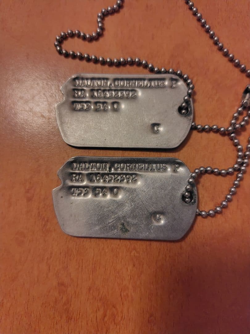 とっとこ南無太郎'53-54 US ARMY ドックタグ