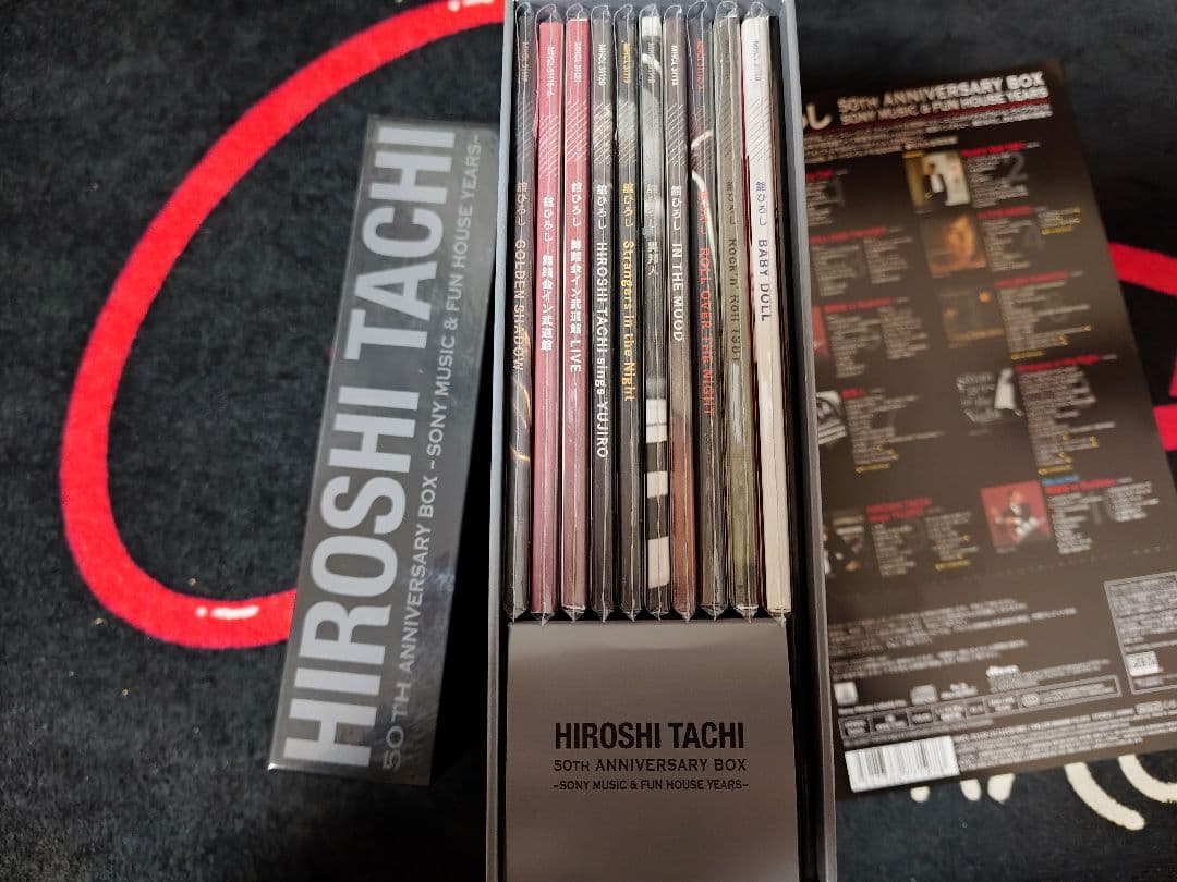 舘ひろし　HIROSHI TACHI 50TH ANNIVERSARY BOX