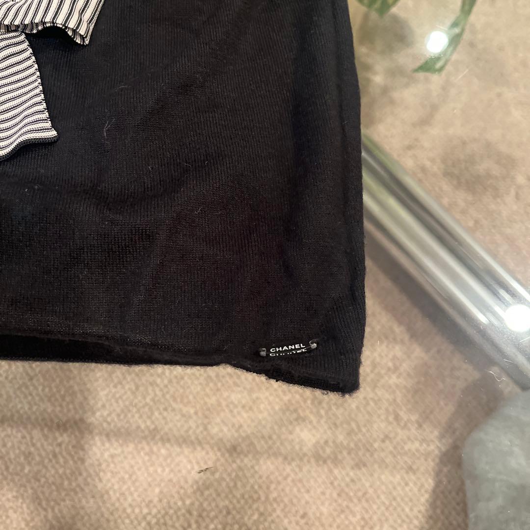 CHANEL リボンデザイン 半袖Tシャツ42