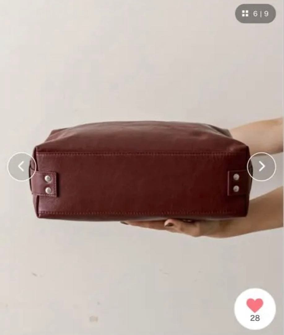 ear PAPILLONNER イア パピヨネ 本革ロングハンドルボストンバッグ
