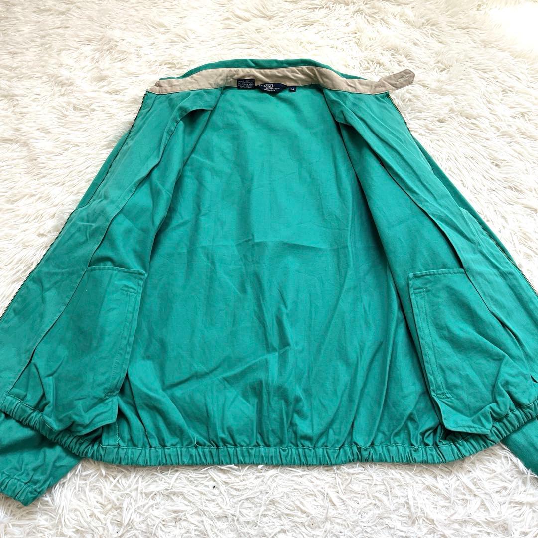 希少カラー✨80s USA製　ポロバイラルフローレン スイングトップ ポニー刺繍