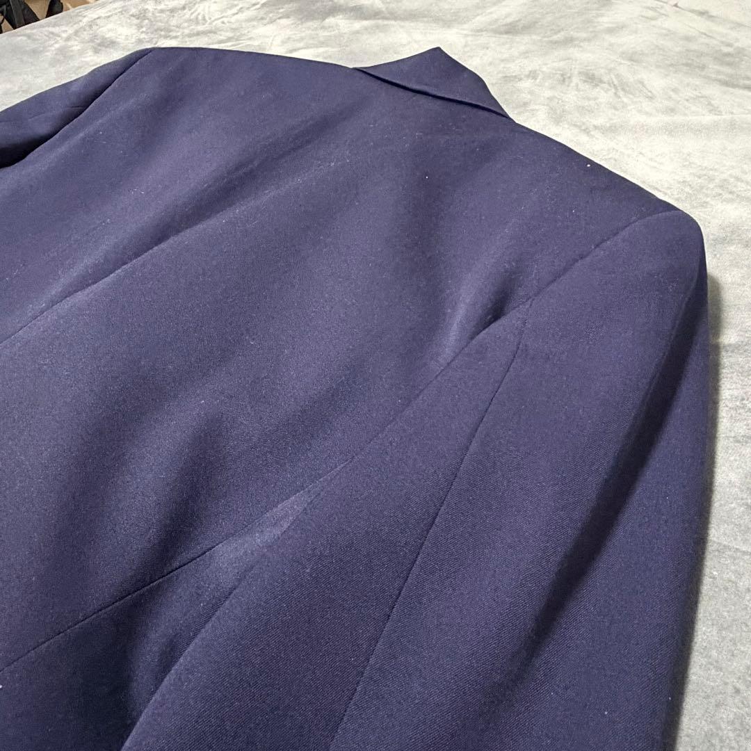 美品Ralph Lauren テーラードジャケット ダブルボタンM 紺ブレウール