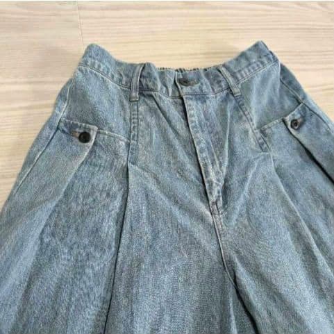KELEN　ケレン　ポケットデザインワイドデニム