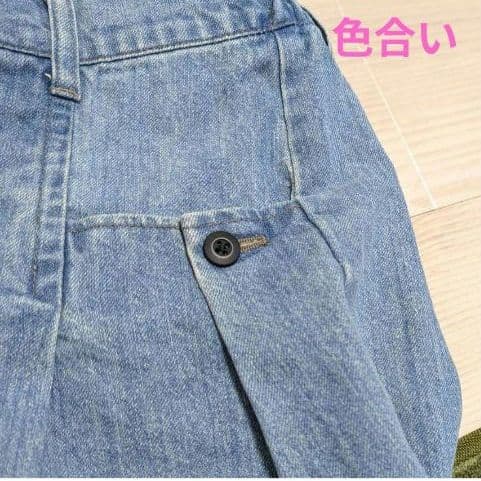 KELEN　ケレン　ポケットデザインワイドデニム
