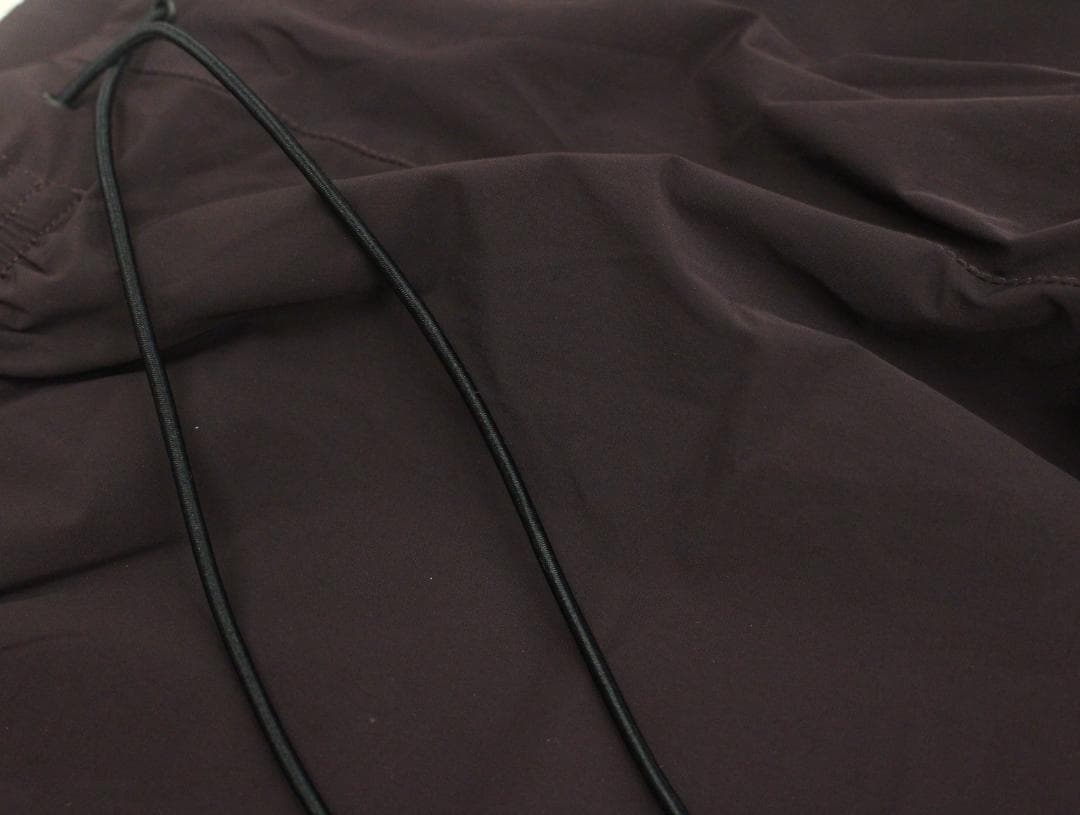 ◇美品 HERMES ダークパープル ナイロンパンツ メンズ