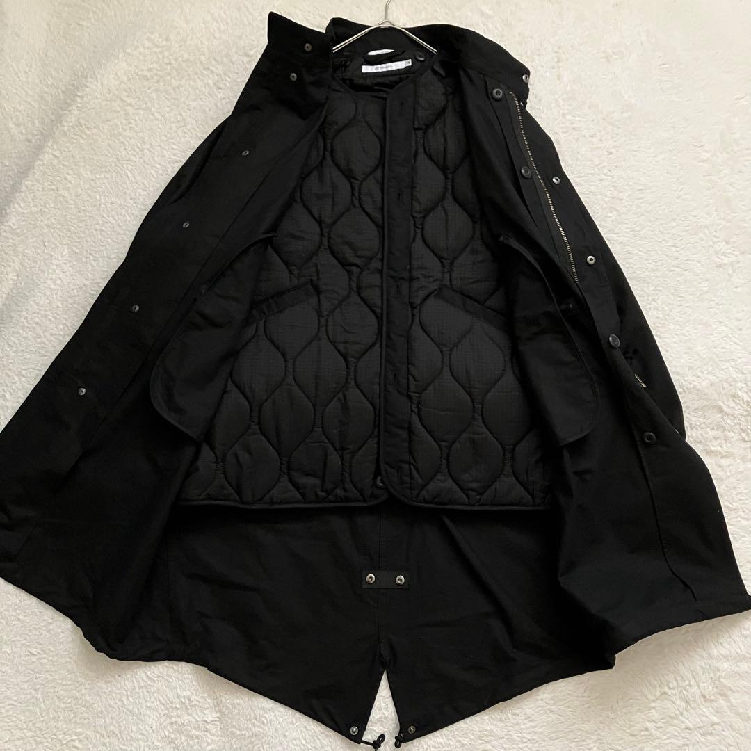 VICTIM M65 BIG COAT＆ QUILTED BIG VEST M