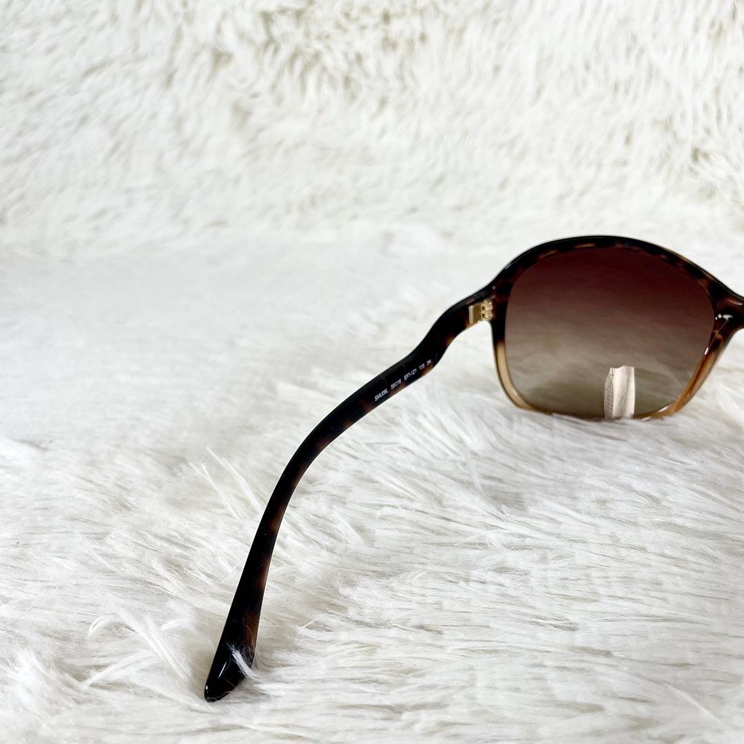 極美品　miu miu　SMU06L　ブラウンレンズ　べっ甲柄フレーム