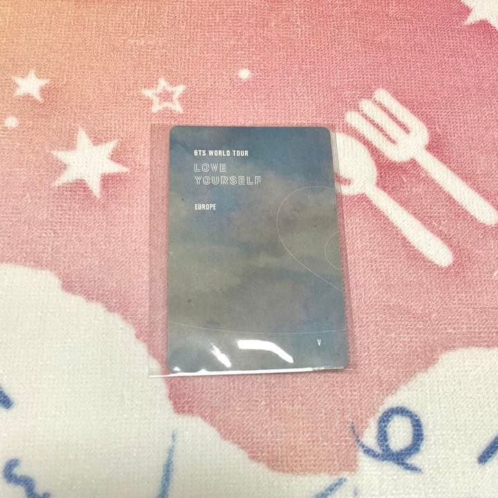 BTS LOVEYOURSELF ヨーロッパ DVD テテ テヒョン V トレカ