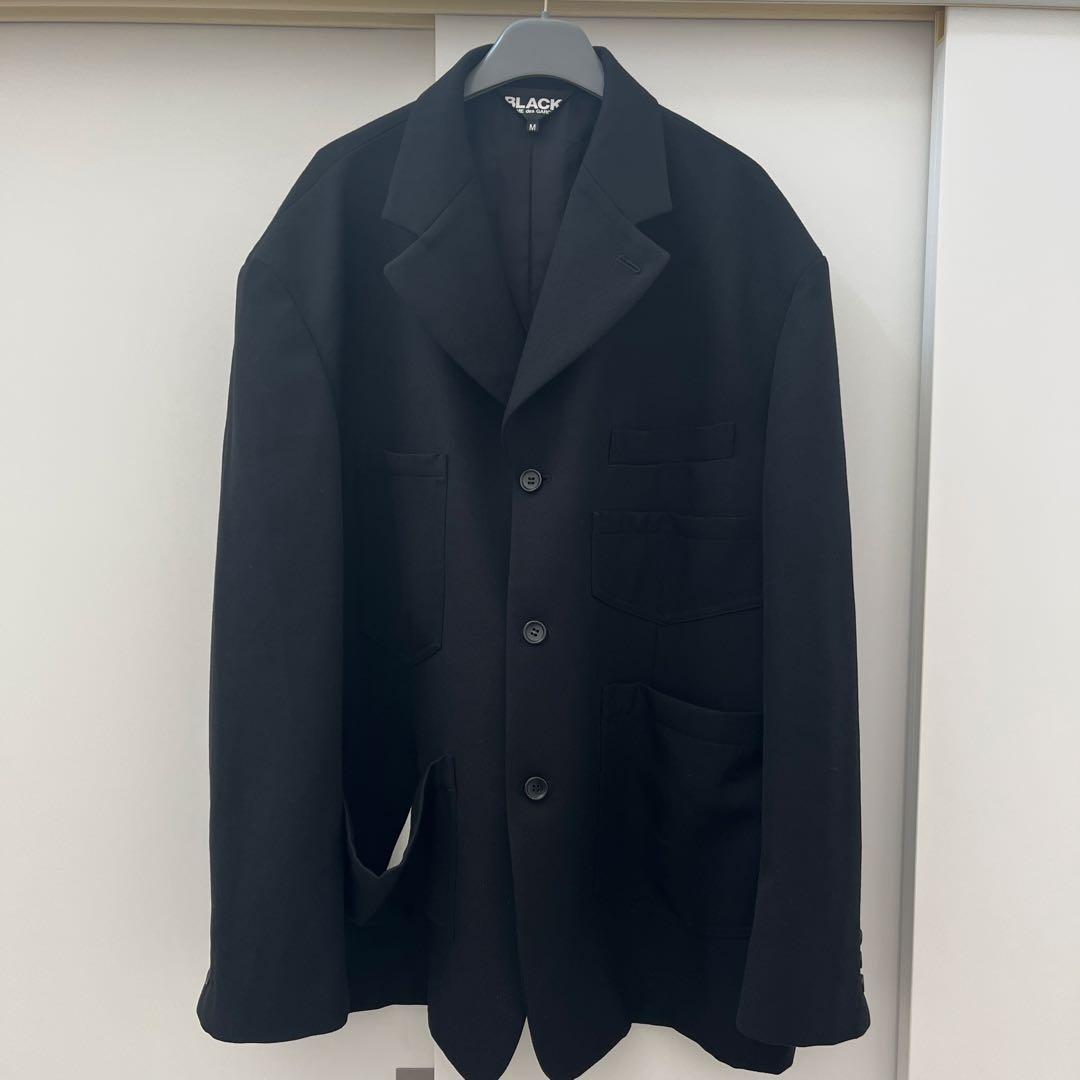 ブラックコムデギャルソン　オーバーサイズ　ジャケット