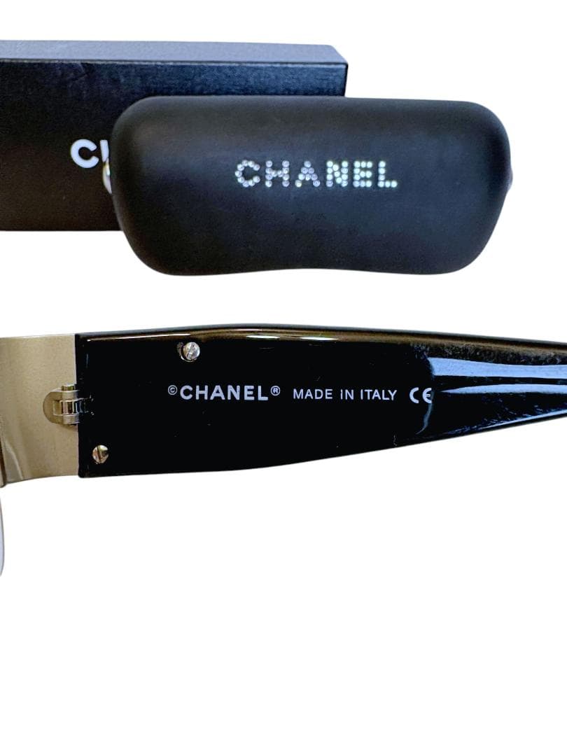 【CHANEL/シャネル】サングラス ココマーク ラインストーン