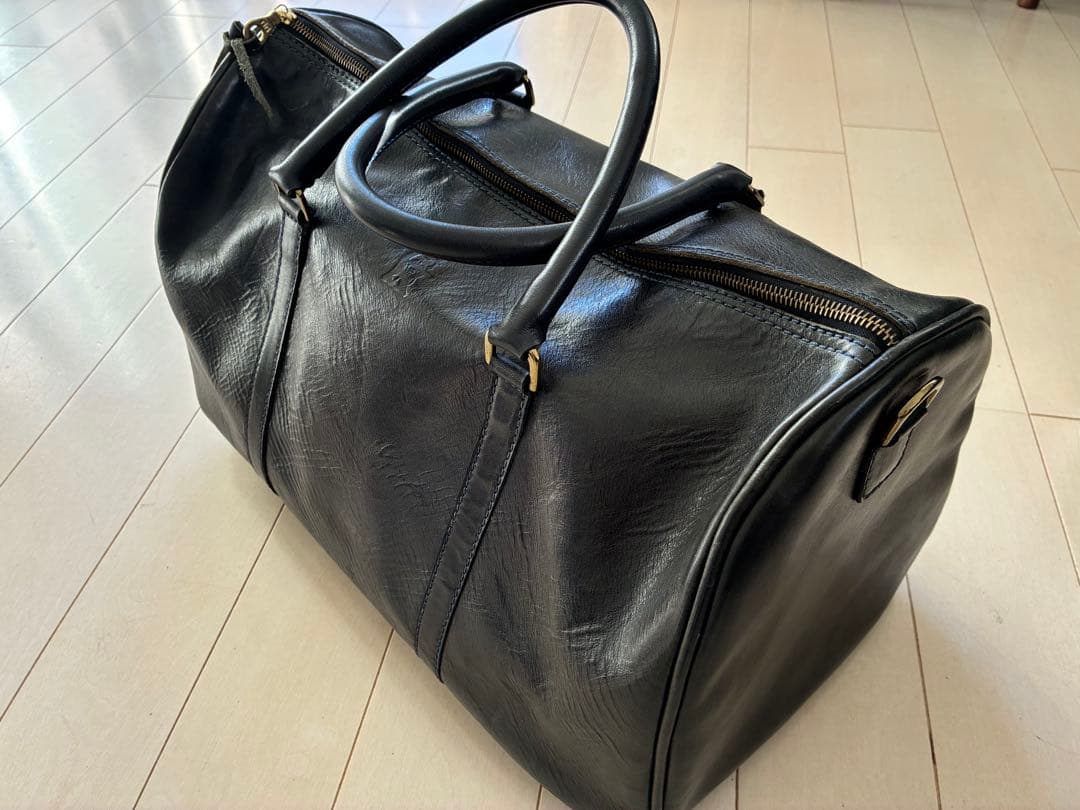 SANDAST ボストン BOSTON 日本廃番品 ネイビー