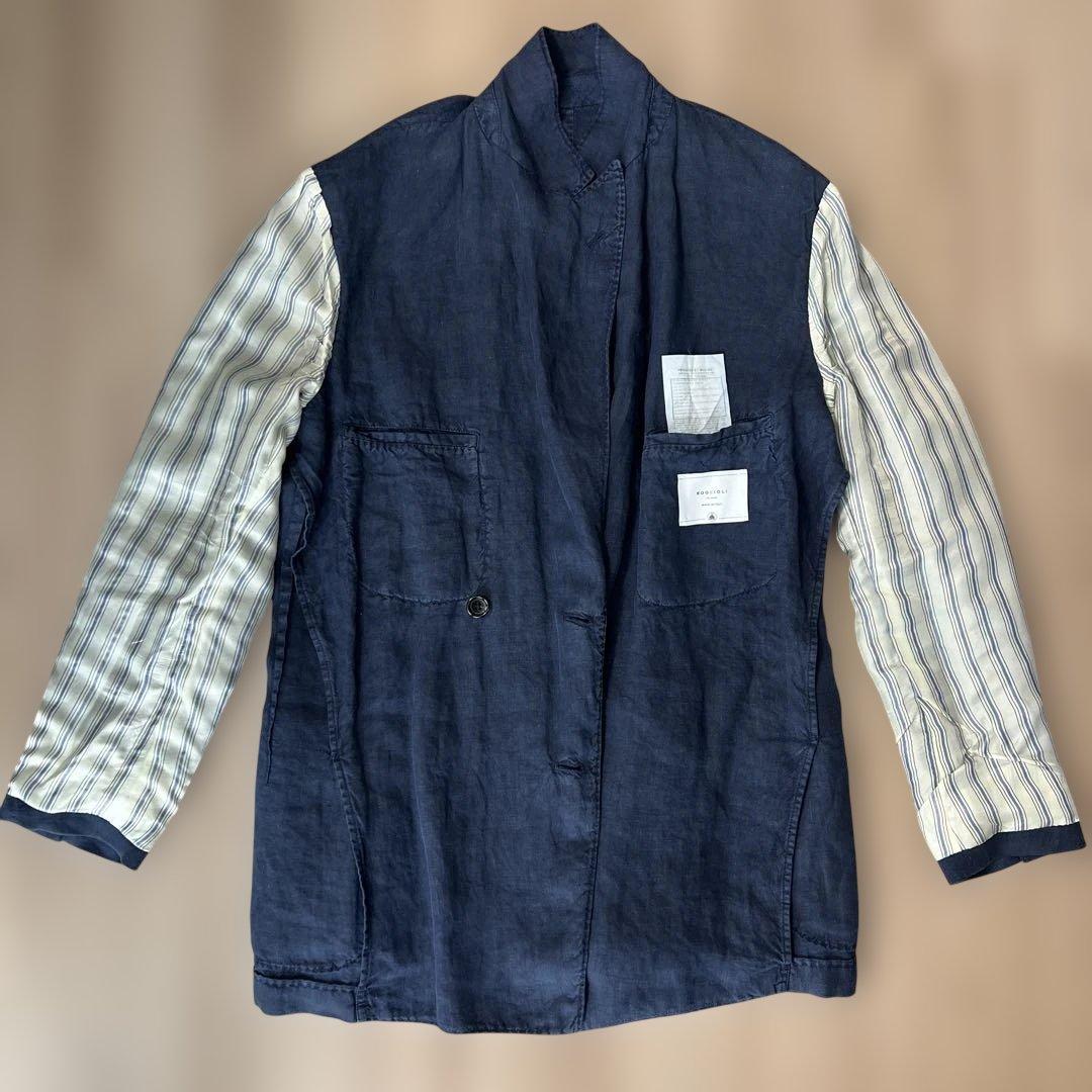 J*n様 【極美品｜48サイズ】BOGLIOLI リネンダブルジャケットCOAT
