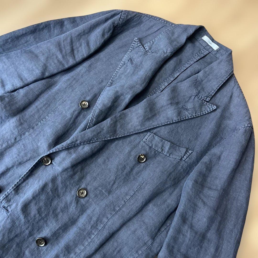 J*n様 【極美品｜48サイズ】BOGLIOLI リネンダブルジャケットCOAT