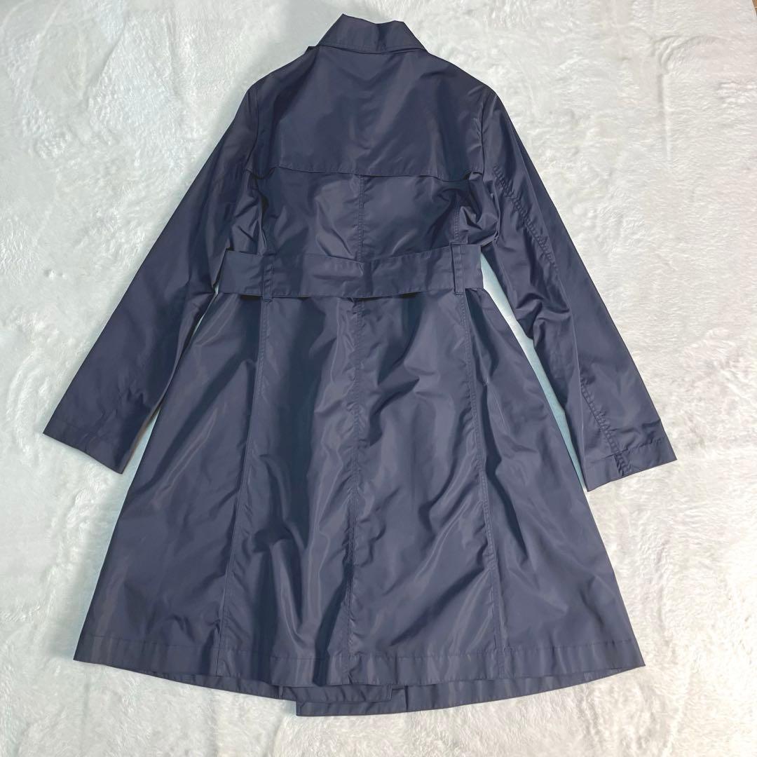 【むず様】極美品✨マッキントッシュロンドン✨ナイロンタフタコート　撥水ネイビーL