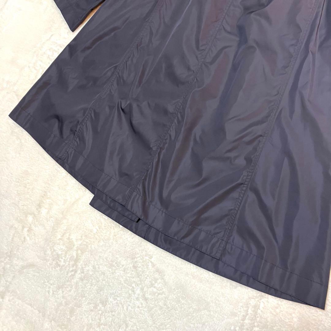 【むず様】極美品✨マッキントッシュロンドン✨ナイロンタフタコート　撥水ネイビーL