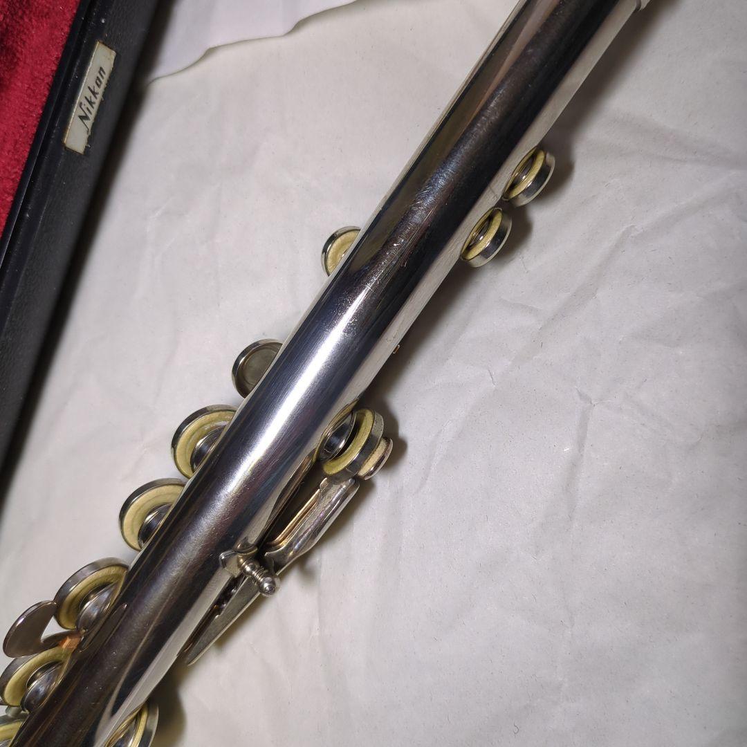 NIKKANフルートFL-21 Eメカ仕様 ケース・掃除棒付き