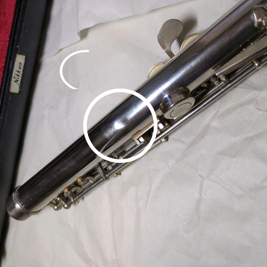 NIKKANフルートFL-21 Eメカ仕様 ケース・掃除棒付き