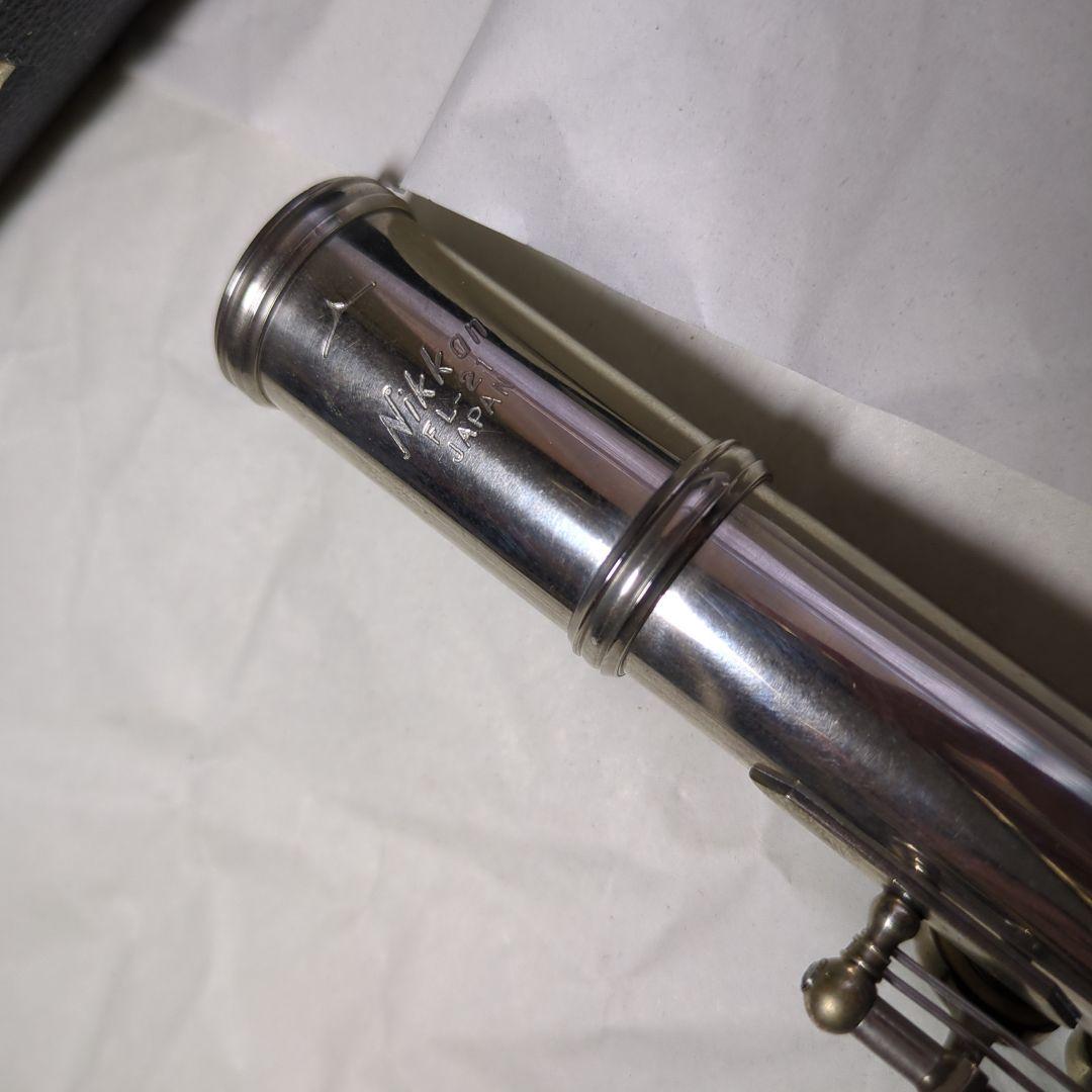 NIKKANフルートFL-21 Eメカ仕様 ケース・掃除棒付き