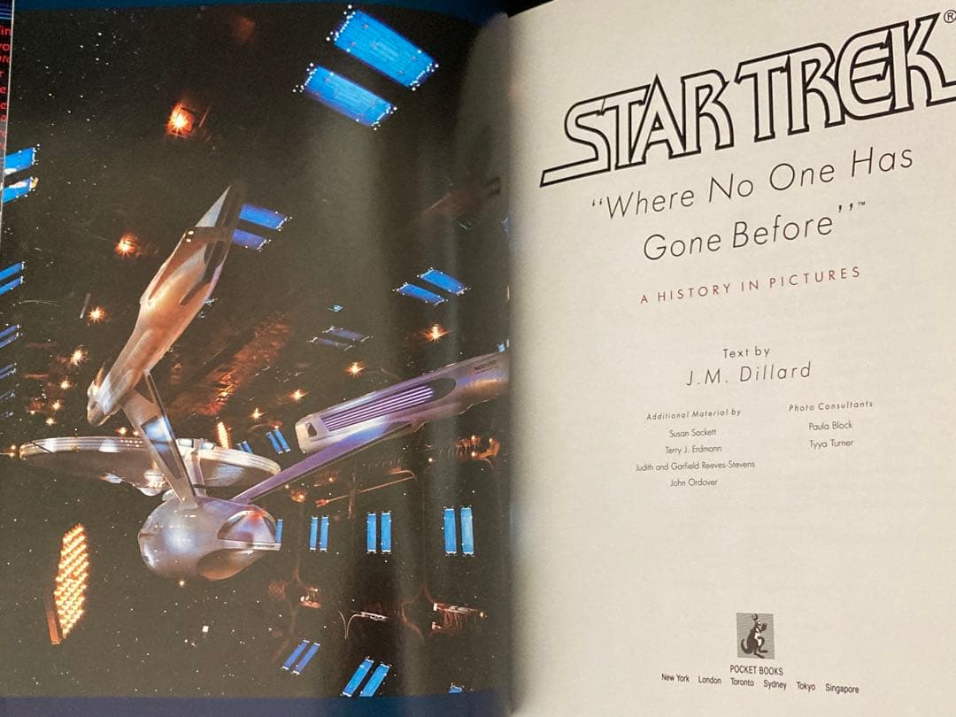 洋書STAR TREK WHERE NO ONE HAS GONE BEFORE