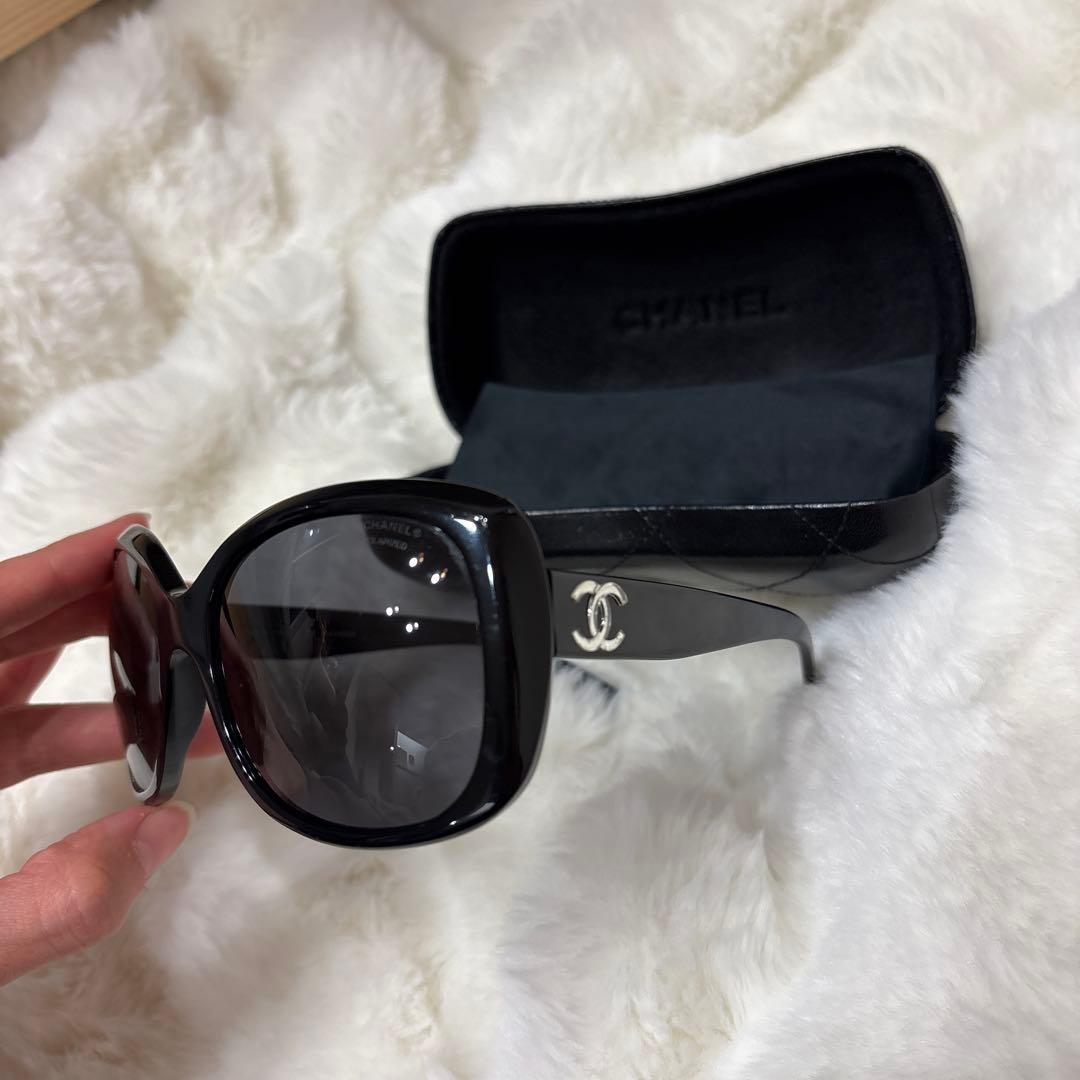 【CHANEL】サングラス ケース付き