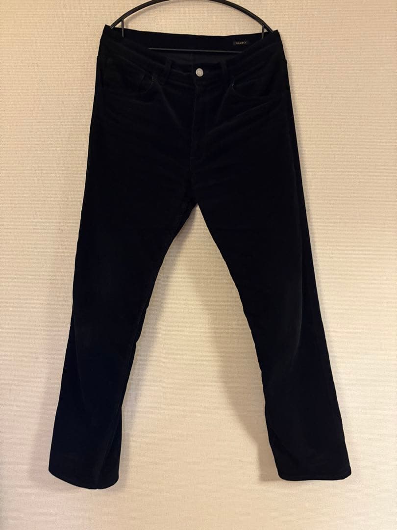22AW COMOLI コーデュロイパンツ ネイビー　サイズ3