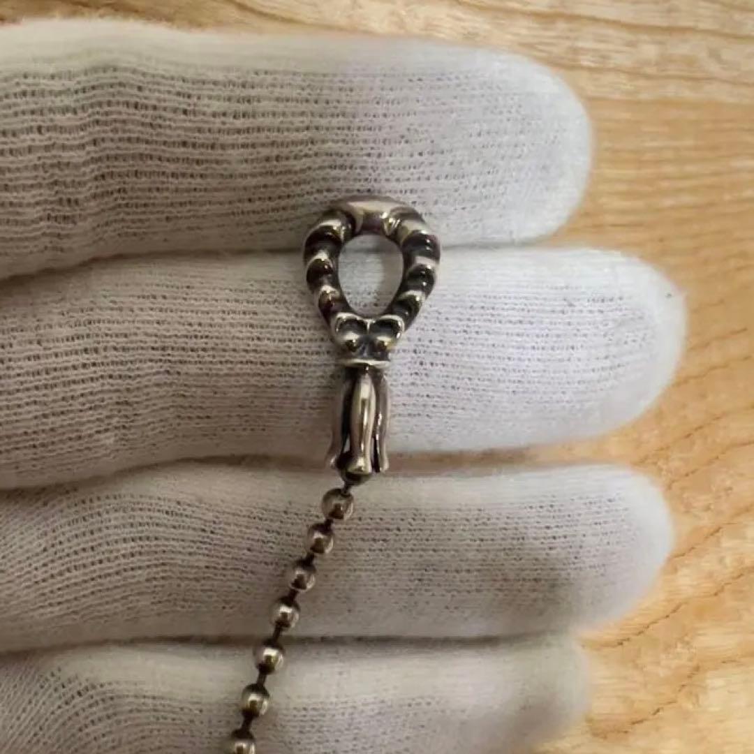 美品 LONE ONES MF HOOK 3mm ボールチェーンネックレス