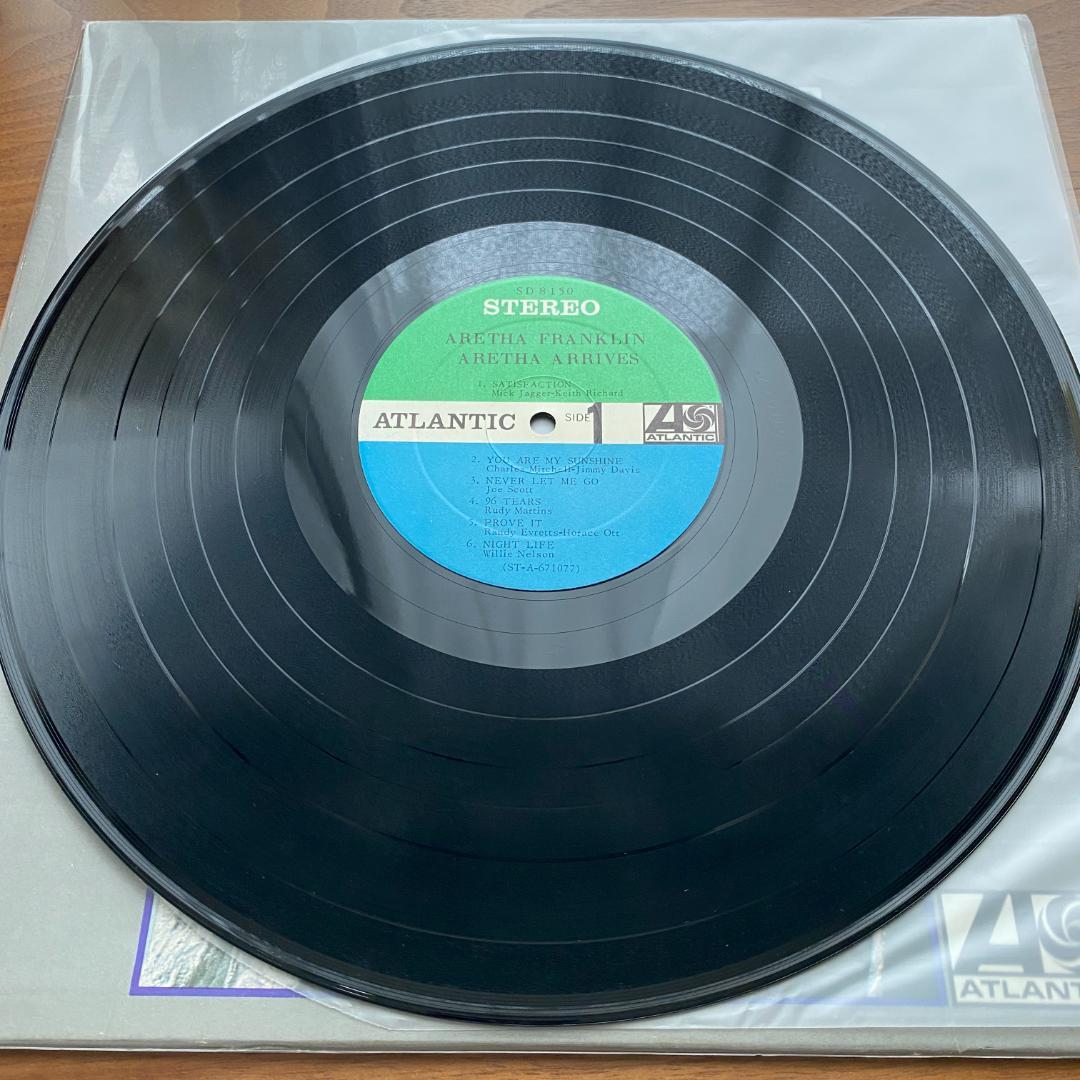 洋楽 LP Aretha Franklin Arrives US ORG