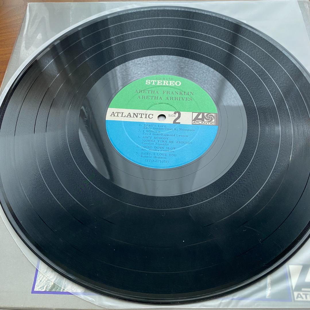 洋楽 LP Aretha Franklin Arrives US ORG