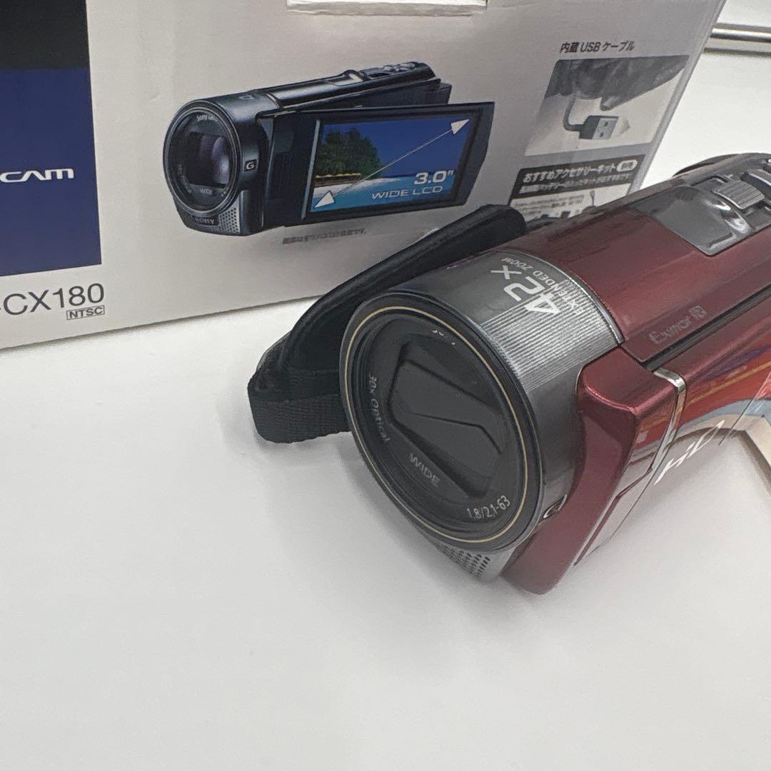 美品　SONY ハンディカム　HDR-CX180 ブラック