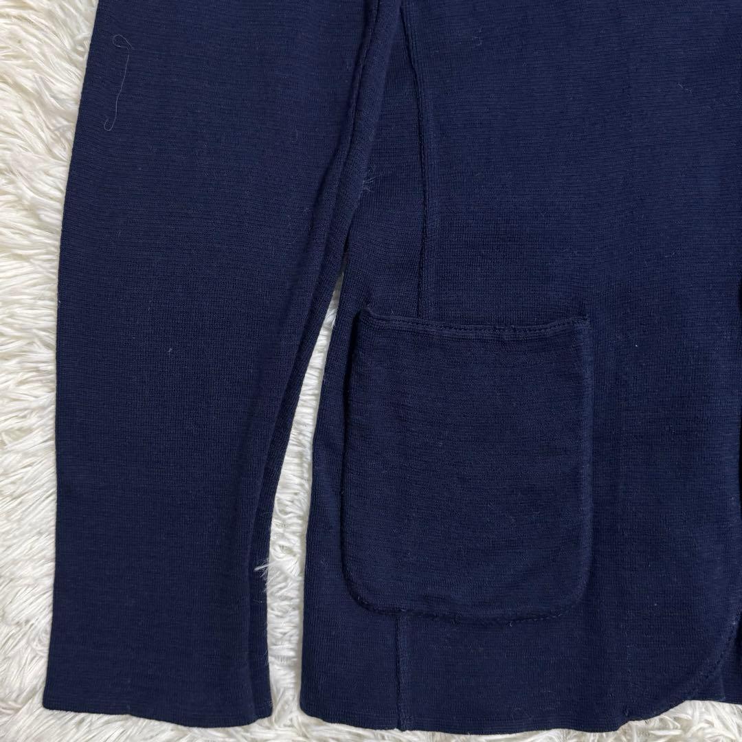 LARDINI ラルディーニ ニット コットン ジャケット　ブートニエール