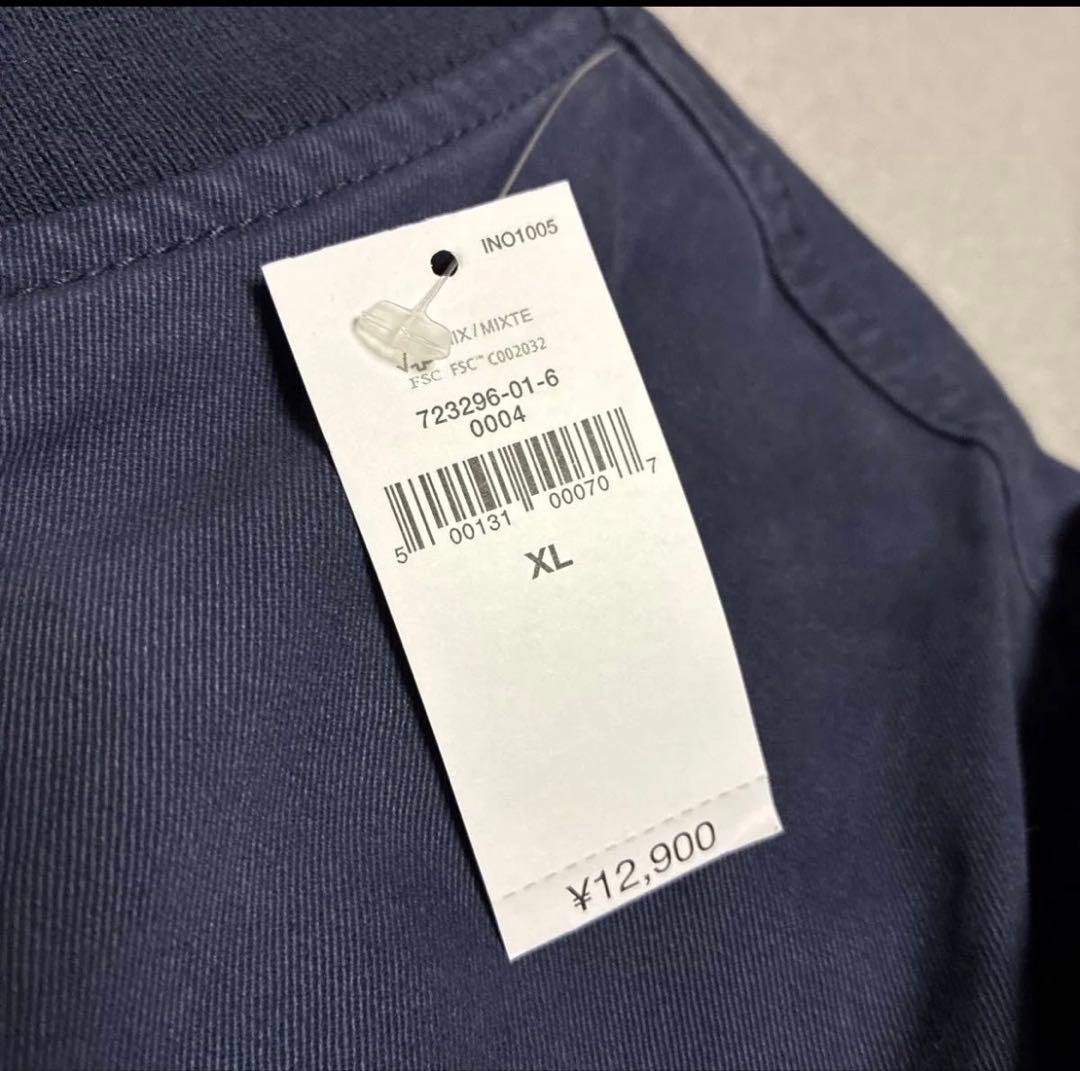 新品未使用　GAP リラックス ポンバージャケット　XL ネイビー　春　ギャップ