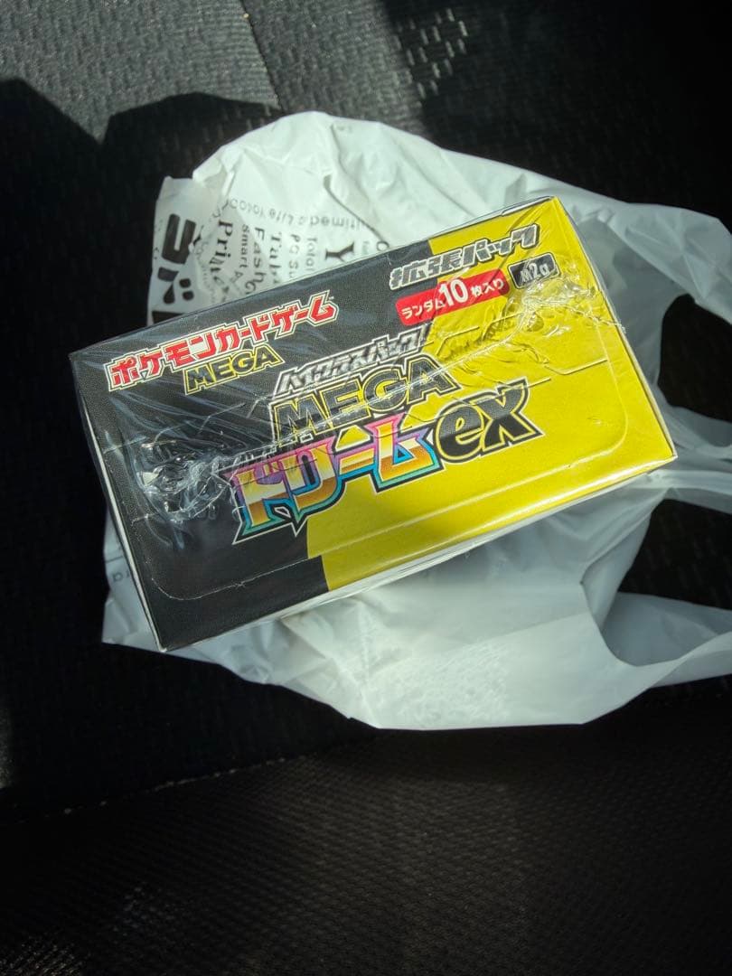 ポケモンカードゲーム MEGA ドリームEX 1BOX 未開封品　シュリンク付き