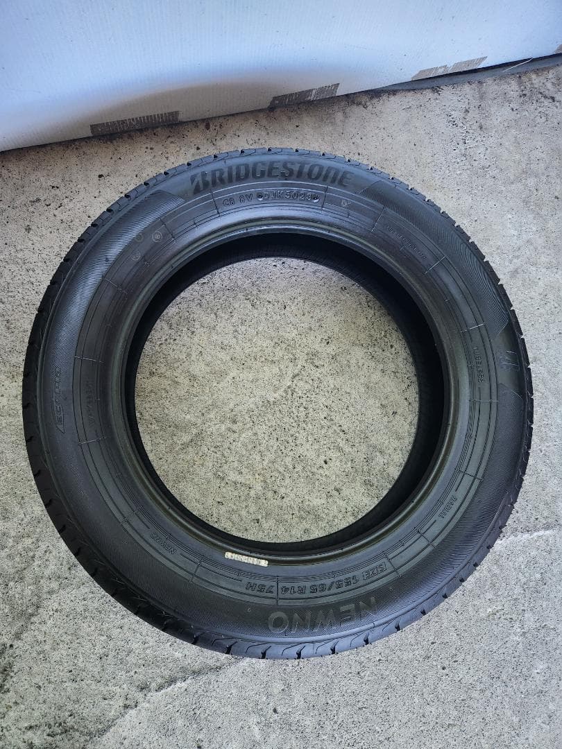 送料込☆2023年製 ブリヂストンタイヤ 155/65R14☆2本