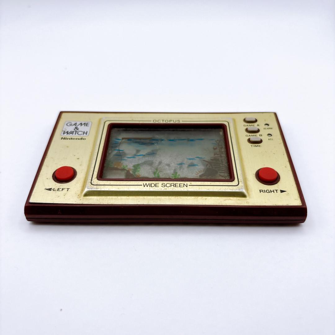 【希少】任天堂 ゲーム&ウォッチ オクトパス GAME & WATCH