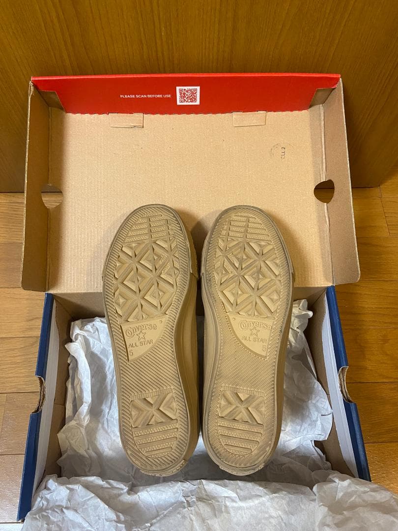 コンバース SUEDE ALLSTAR PLTS BT Z HIキャメル24