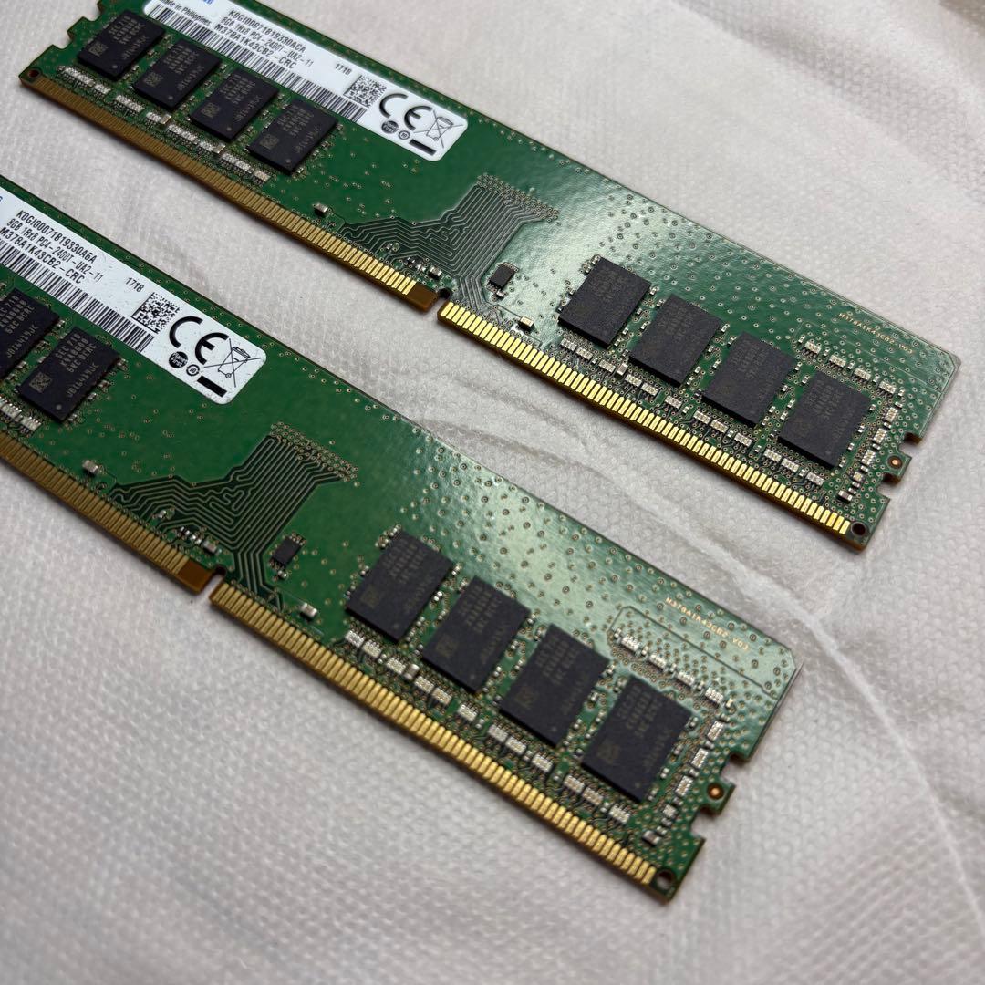 SAMSUNG PC4 2400T 8GB×2