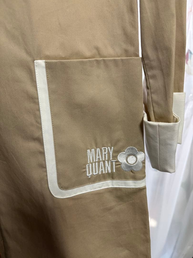 MARY QUANT ベージュ トレンチコート M