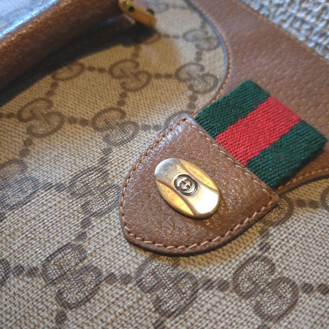GUCCI オールドグッチ ミニボストン シェリーライン ウィメンズ