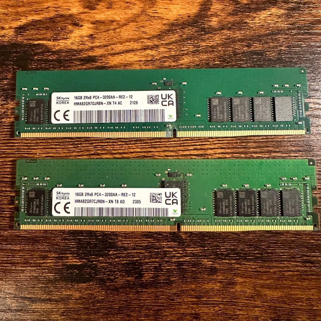 m*o様 SK Hynix 16GB DDR4 3200MHz メモリ