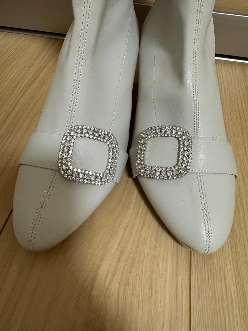 CELFORD♪ビジューバックルストレッチブーツ