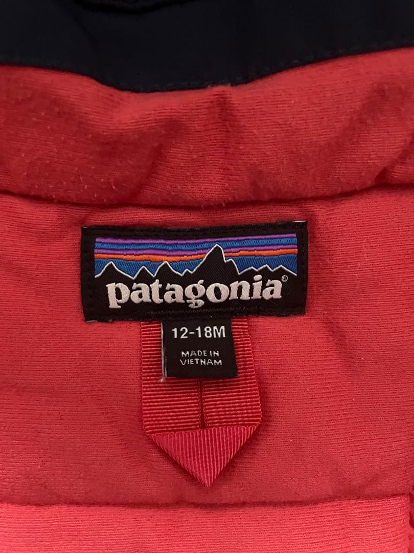 patagonia 子ども用スキーウェア 12-18M
