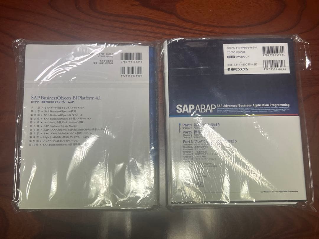 【裁断済み】SAP2冊セット（ABAPプログラミング入門＋おまけ）