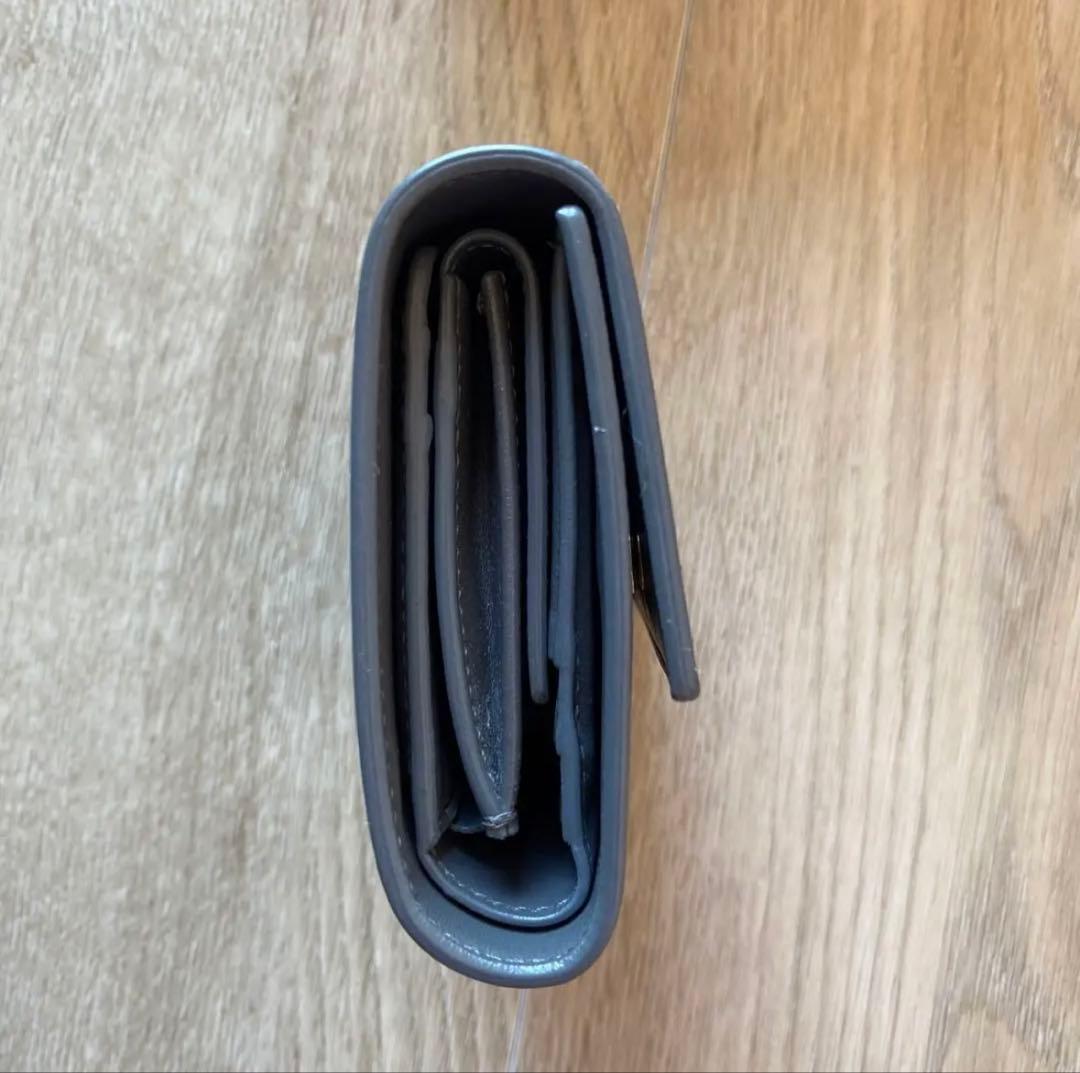 CELINE セリーヌ スモール トリフォールドウォレット ペブル 財布 美品