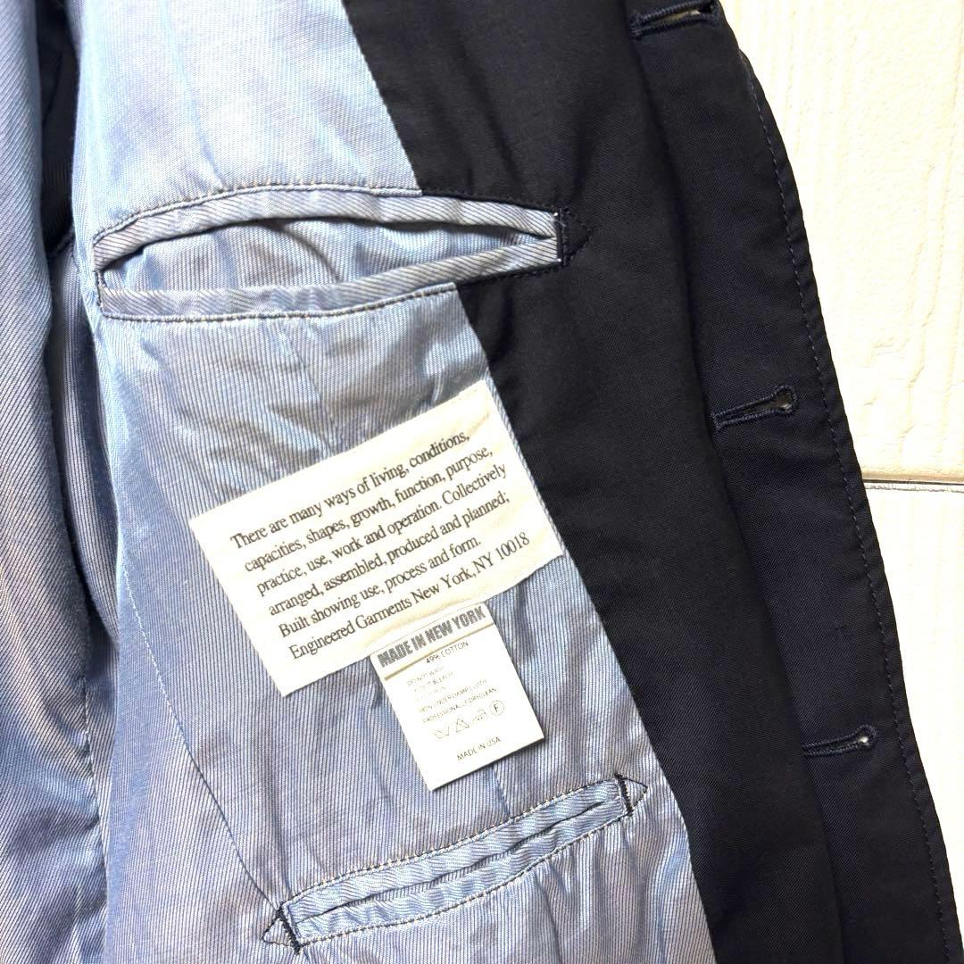 Engineered Garments アンドーバージャケット ネイビー色 XS