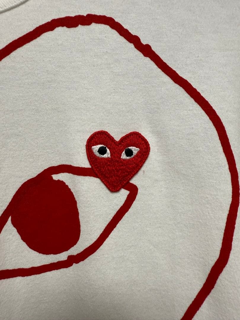 PLAY COMME DES GARCONS レッドハート XL 新品